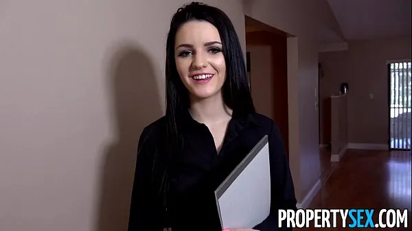 Fresh PropertySex - Careless real estate agent fucks boss to keep her job energy Videos