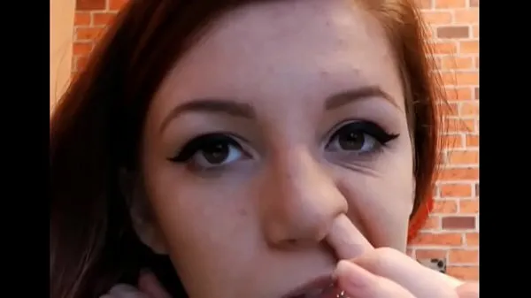 Fresh hot beautiful girl picking her nose energy Videos