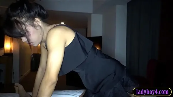 Fresh Tight ass ladyboy masseuse gives head and gets anal poked energy Videos