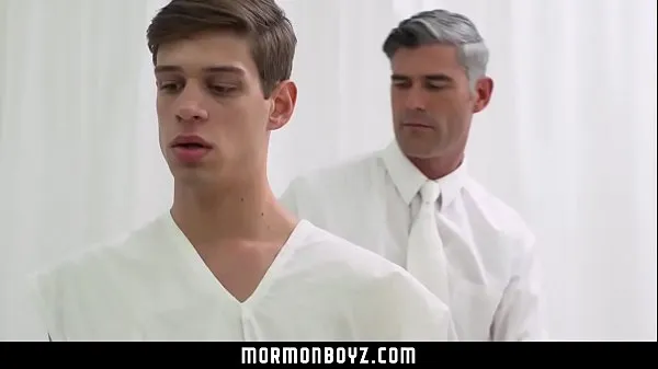 Fresh MormonBoyz- Old Stud Gives Eager Twink Bareback Creampie energy Videos