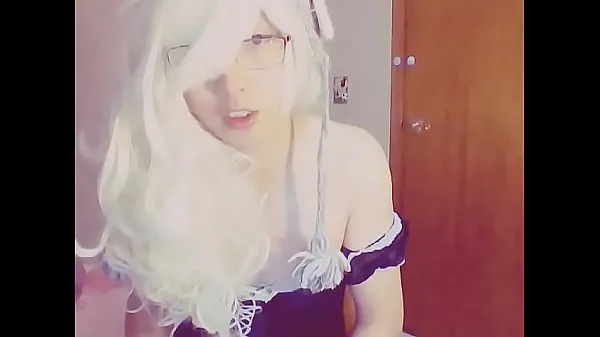 新鲜Alicexiao shemale in black stocking webcam show能量视频
