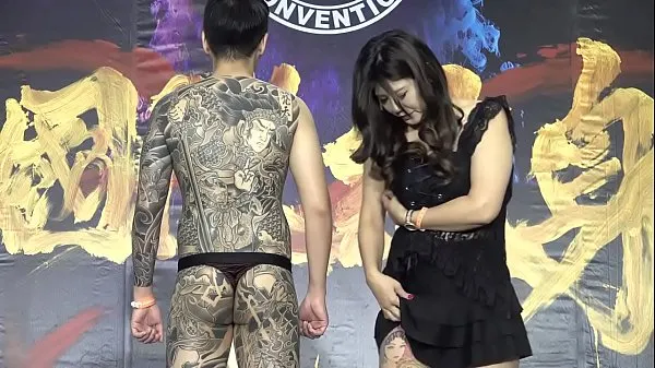 Nya Unlimited HD] 2018 Taiwan International Tattoo Art Exhibition Tattoo Exhibition Tattoo Works Introduction 2 9Th Taiwan Tattoo convention (4K HDR energivideor