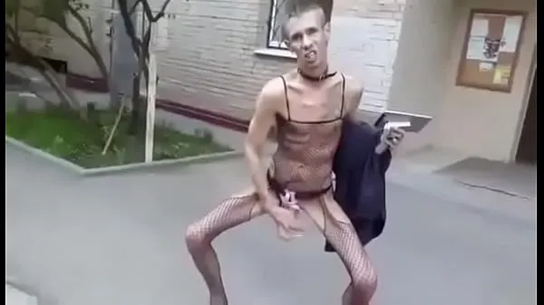 Video energi Russian famous fuck freak celebrity scandalous gray hair nude psycho bitch boy ic d. addict skinny ass gay bisexual movie star in tights with collar on his neck very massive fat long big huge cock dick fetish weird masturbate public on the street segar