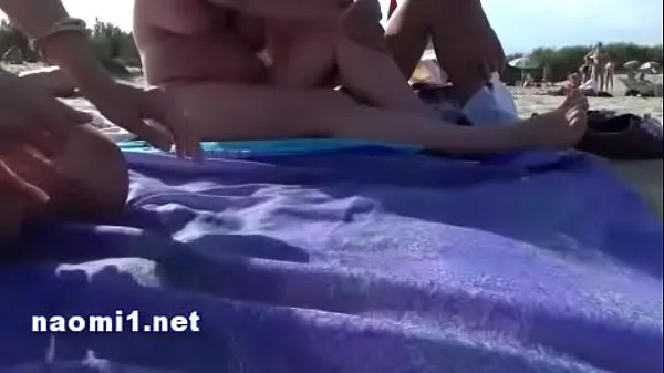 Fresh public beach cap agde by naomi slut energy Videos
