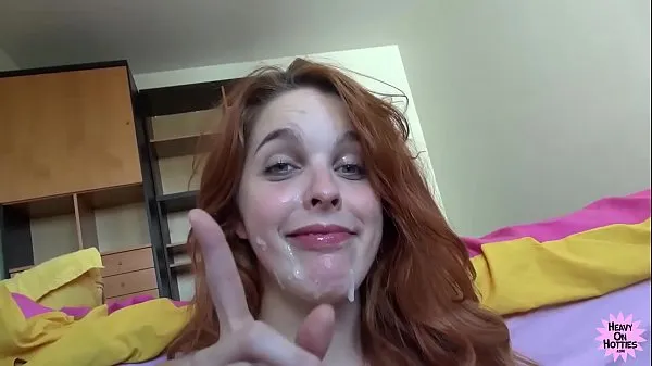 Fresh POV Cock Sucking Redhead Takes Facial energy Videos
