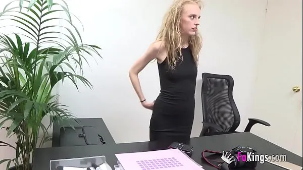 Fresh A petite blonde teen gets an increible fuck in her casting energy Videos
