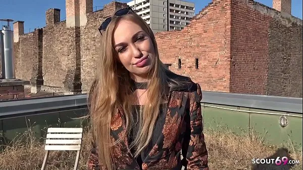 Video energi GERMAN SCOUT - Fashion Teen Model Liza Talk to Anal for Cash segar