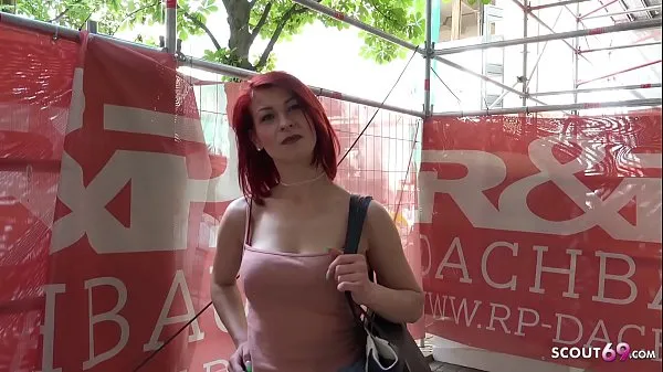 Taze GERMAN SCOUT - Redhead Teen Jenny Fuck at Casting Enerji Videoları