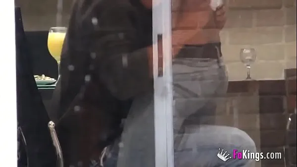 วิดีโอ Spying my hot neighbour fucking through her window พลังงานใหม่ๆ