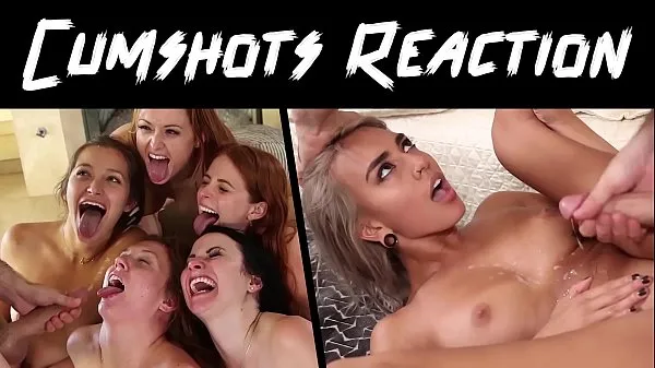 CUMSHOT REACTION COMPILATION FROM