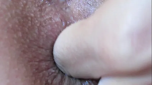 Fresh Extreme close up anal play and fingering asshole energy Videos