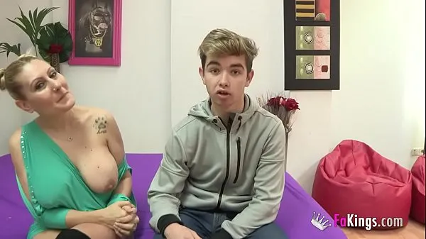 Fresh Nuria and her ENORMOUS BOOBIES fuck a 18yo rookie that "has her son's age energy Videos