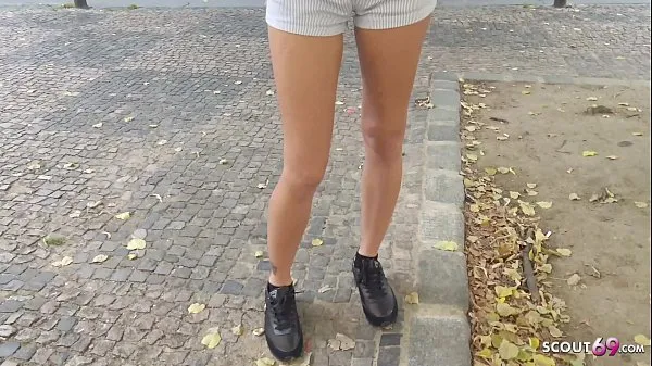 Świeże, GERMAN SCOUT - CUTE TEEN CINDY TALK TO FUCK AT REAL STREET CASTING energetyczne filmy