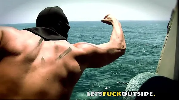 Lets Fuck Outside - Sex game Survival On a Floating Boat Video tenaga segar