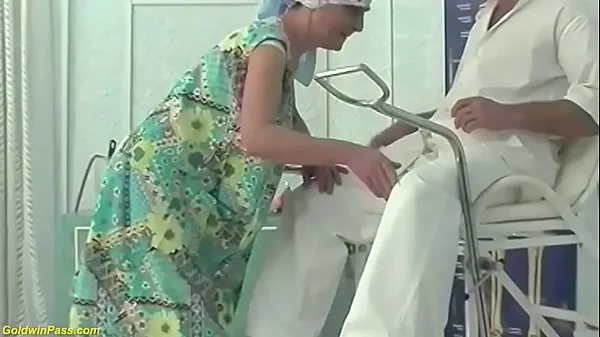 85 years old rough fisted by her doctor Video tenaga segar