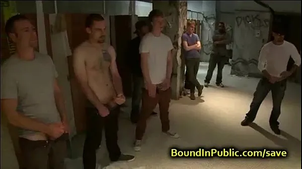 Fresh Bound gay anal gangbanged in suspension energy Videos