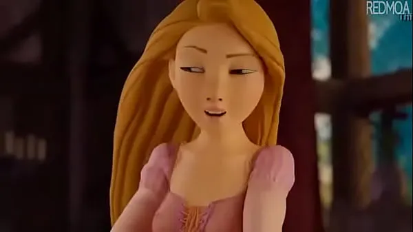 Fersk Rapunzel giving a blowjob to flynn | visit energivideoer