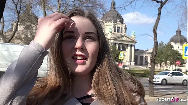 Čerstvé GERMAN SCOUT - 18yr YOUNG CURVY BIG TITS LUCIE PICKUP AND FUCK energetické videá