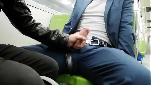 Fresh Cruising in the Metro with an embarrassed boy energy Videos