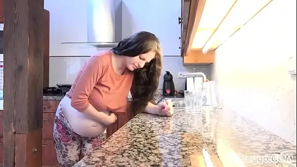 Fresh The contractions prove too painful and she drops to her knees energy Videos