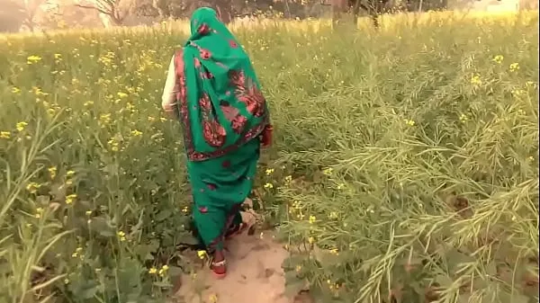 In the mustard field, the father-in-law forcibly chocked Video tenaga segar