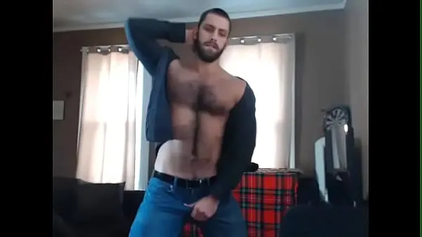 Fresh Hairy male shows himself naked on camera energy Videos