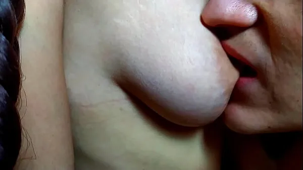 Stepson decided to remember what it was like to suck his stepmoms nipples - Nipples sucking