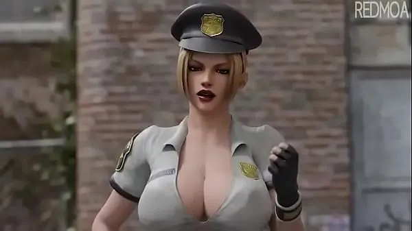 Friske female cop want my cock 3d animation energivideoer