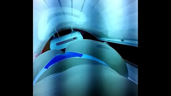 Taze On the tanning machine showing me off - Giant Butt sitting hot - Access to WhatsApp and Content: - Participate in my Videos Enerji Videoları