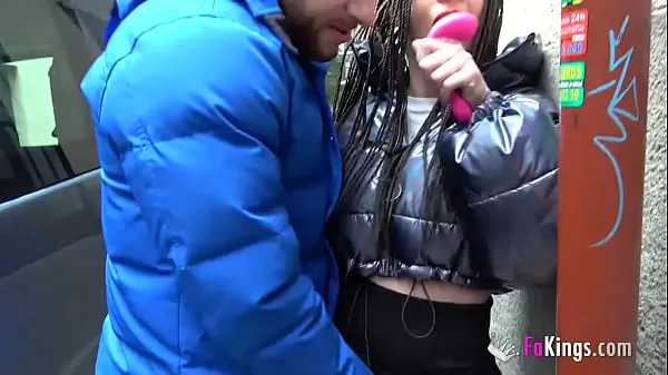 Fresh She can't wait to get to the place, and STARTS SUCKING COCK in the street energy Videos