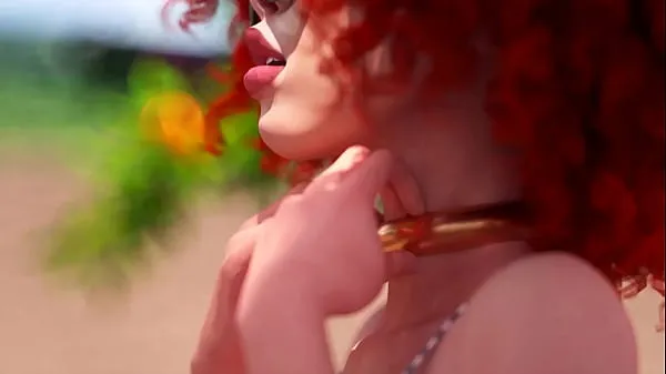 Fresh Futanari - Beautiful Shemale fucks horny girl, 3D Animated energy Videos