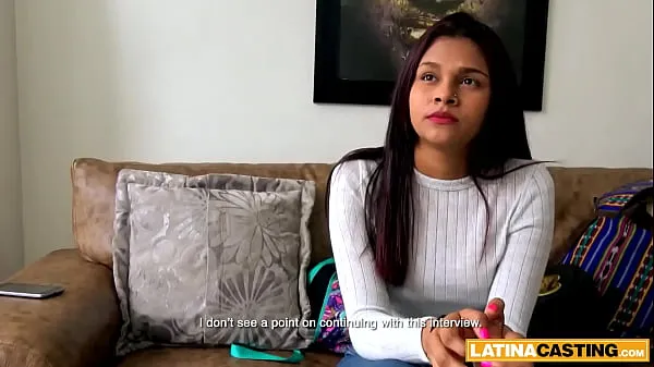 Taze Hot latina shows me how rough she likes it before casting starts Enerji Videoları