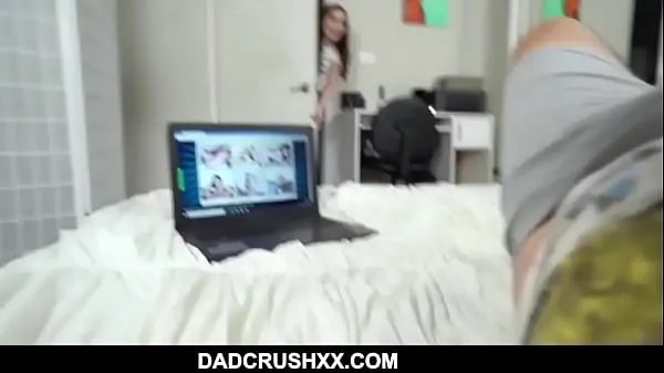 Fresh Perv step dad Teaches Teen Skinny step Daughter To Take Cock- Aria Lee energy Videos