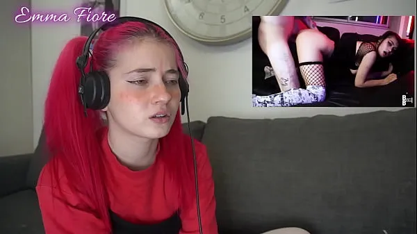 Fresh Petite teen reacting to Amateur Porn - Emma Fiore energy Videos