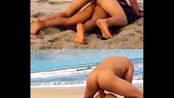 Fresh UNKNOWN male fucks me after showing him my ass on public beach energy Videos