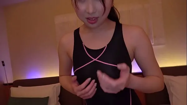 Fresh Japanese drooping eyes slut gets fucked. Her hobby is swimming. So she has a attractive healthy body. Blowjob & doggystyle. Japanese amateur homemade porn energy Videos