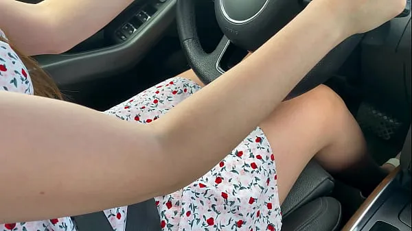 Fresh Stepmother: - Okay, I'll spread your legs. A young and experienced stepmother sucked her stepson in the car and let him cum in her pussy energy Videos