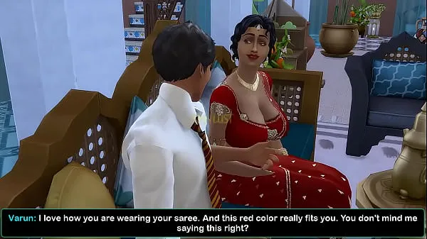 Fersk Vol 1, Part 1 - Desi Telugu Busty Saree Aunty Lakshmi got seduced by a young boy - Wicked Whims energivideoer