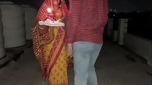 Fresh Karwa chauth special 2022 indian xxx desi husband fuck her wife' hindi audio with dirty talk energy Videos