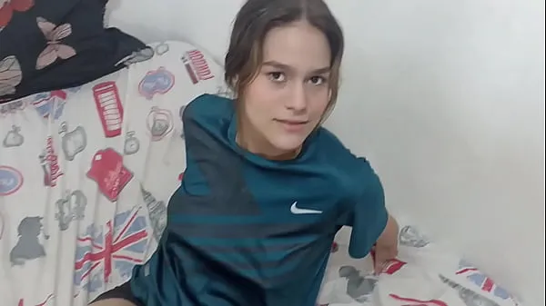 Fresh I find my stepsister with my clothes on and I take them off until I end up fucking her energy Videos