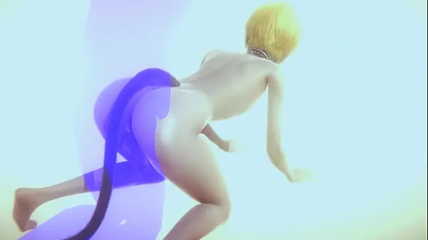 Fresh Yaoi Femboy - Sexy blonde catboy having sex - Japanese Asian Manga Anime Film Game Porn energy Videos