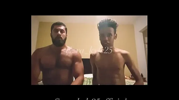 Vídeos sobre Skinny black twink & straight Italian bodybuilder gay solo full vid on justforfans/ezra kyle25energia fresca