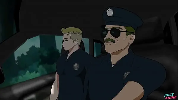 مقاطع فيديو Gay ) Coroa Tenente da Policia gosta de sentar na rola dos novatos - Gay Bara Yaoi جديدة للطاقة