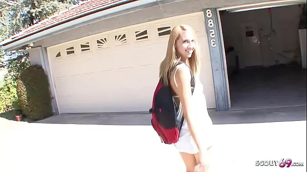 Fresh Pickup for Fuck - Cute College Girl Renae Morgan get Big Dick inside energy Videos