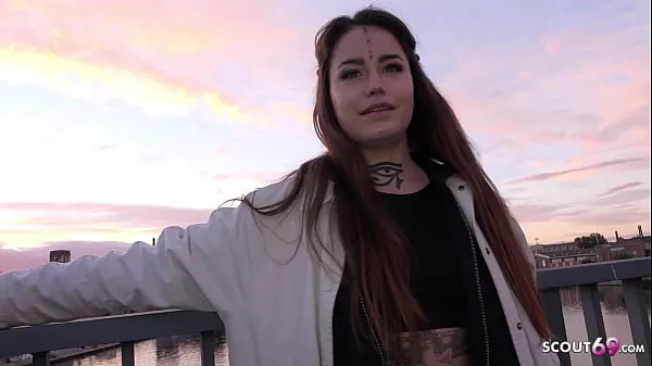 Video energi GERMAN SCOUT - Inked next Generation College Girl Jess Mori Pickup for Casting Fuck segar