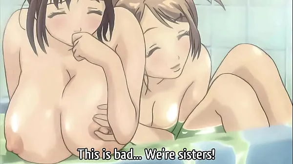 Frisse step Sisters Taking a Bath Together! Hentai [Subtitled energievideo's