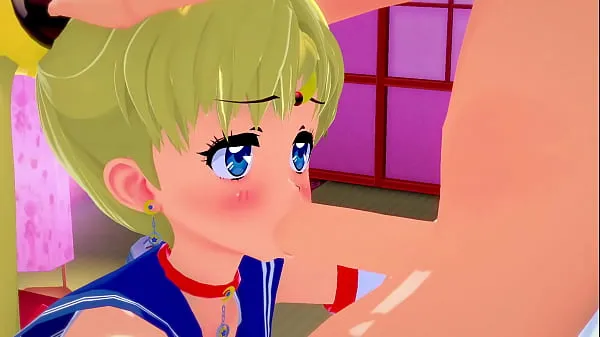 Nya Horny Student Sailor Moon Passionately Sucks Dick l 3D SFM hentai uncensored energivideor