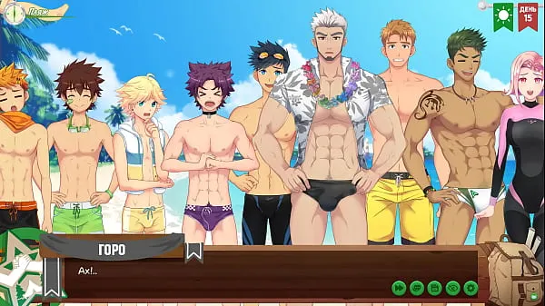 Fresh Game: Friends Camp, Episode 11 - Swimming lessons with Namumi (Russian voice acting energy Videos